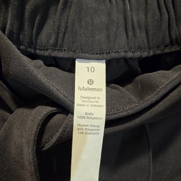 Lululemon Athletica Black Wide Leg Pants - Picture 5 of 7